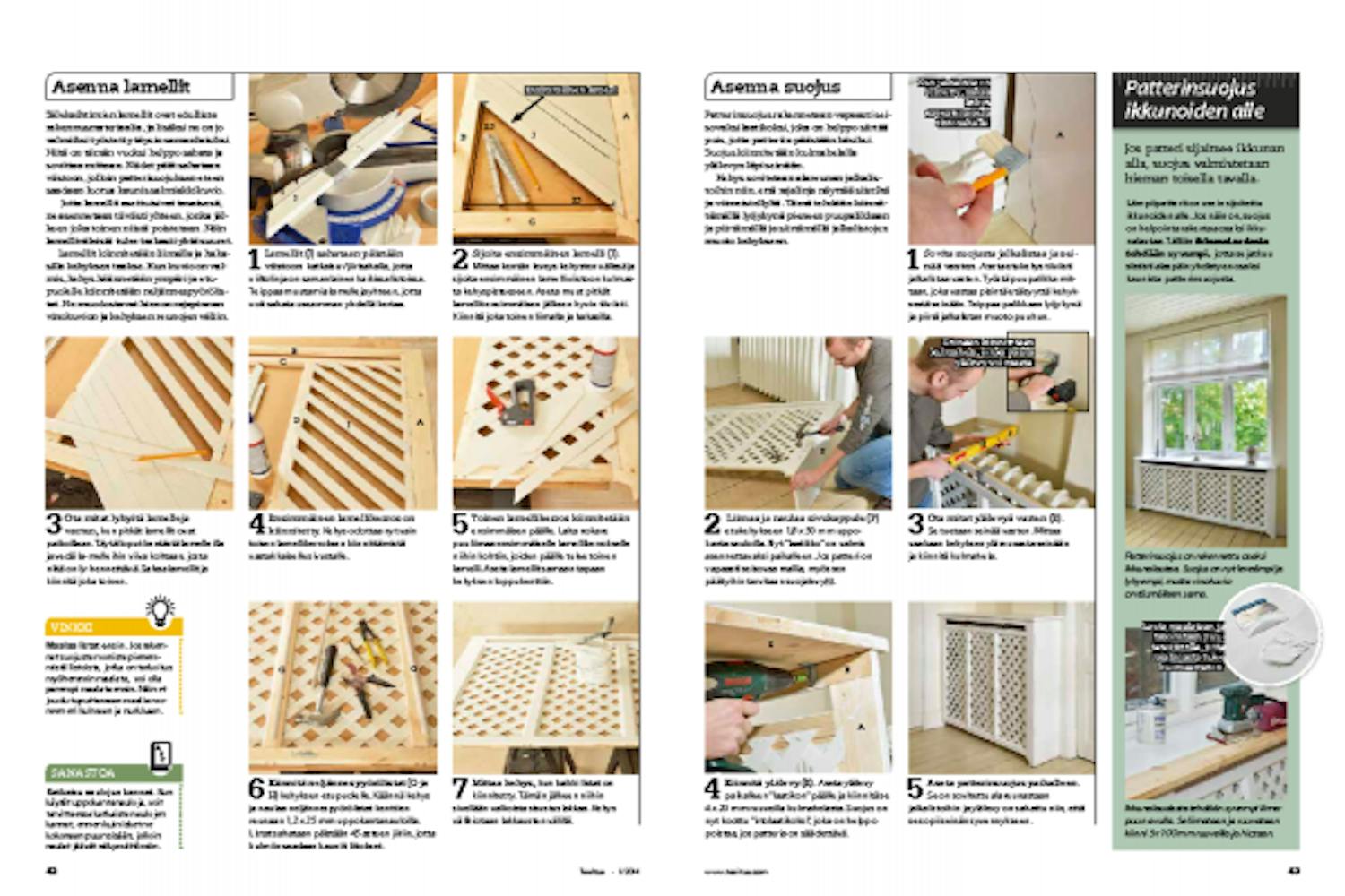 Rakenna itse patterinsuojus Rakenna itse patterinsuojus